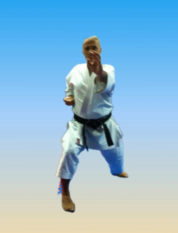 İbrahim Kuşaksız kata gösterisinde